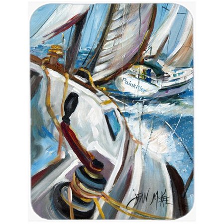 CAROLINES TREASURES Pain Killer Sailboat Race Mouse Pad- Hot Pad and Trivet JMK1155MP